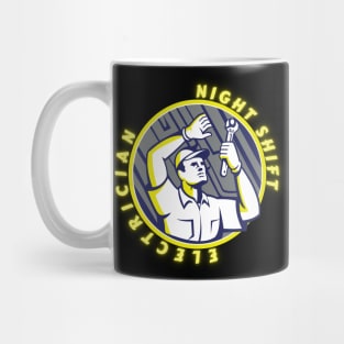 Night Shift Team - Eletrician Mug